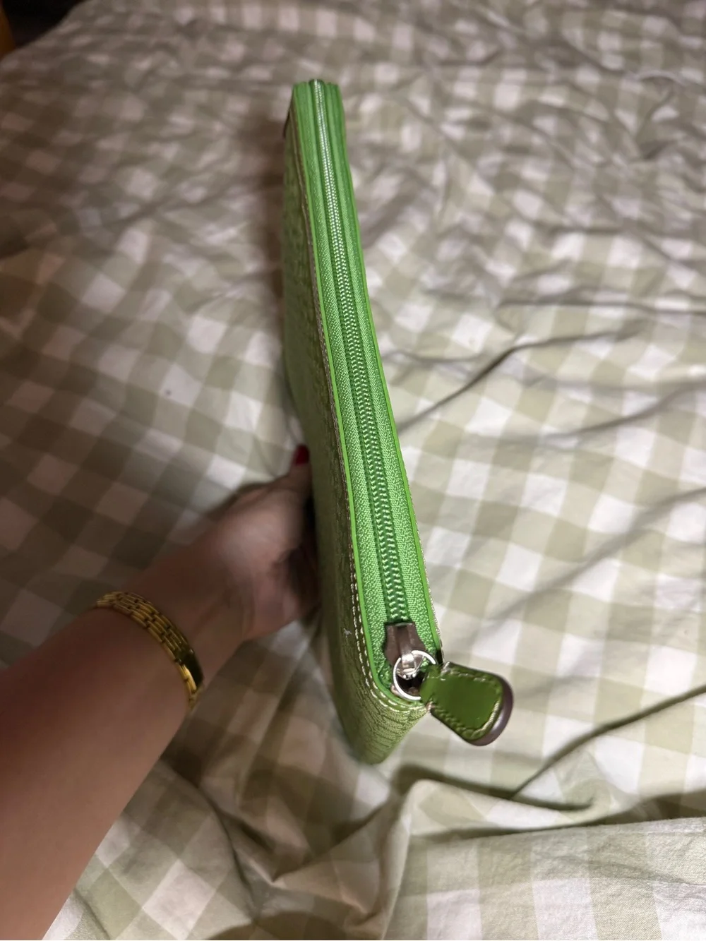 Coach Green Micro C iPad Sleeve